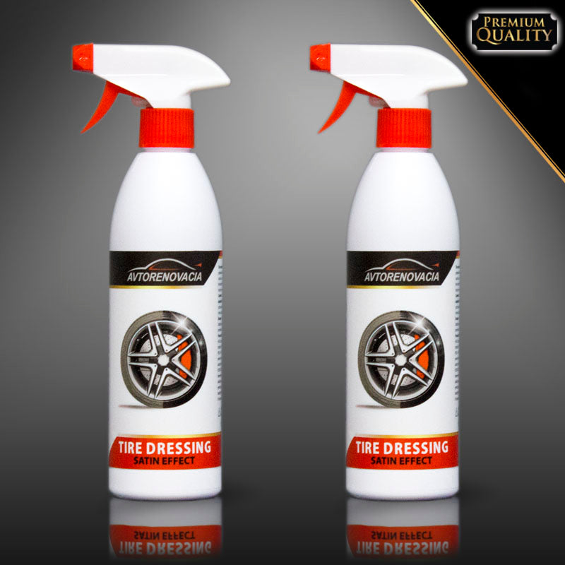 2X TIRE DRESSING SATIN EFFECT 500 ML. - ΚΑΘΑΡΙΣΤΙΚΟ ΚΑΙ ΠΡΟΣΤΑΤΕΥΤΙΚΟ ΕΛΑΣΤΙΚΩΝ