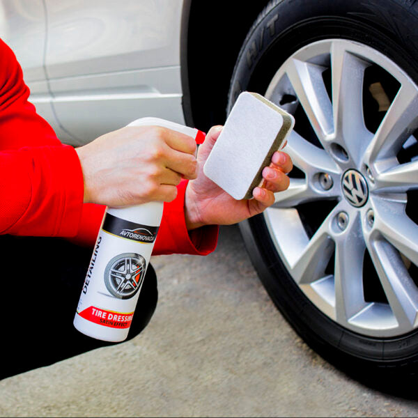 2X TIRE DRESSING SATIN EFFECT 500 ML. - ΚΑΘΑΡΙΣΤΙΚΟ ΚΑΙ ΠΡΟΣΤΑΤΕΥΤΙΚΟ ΕΛΑΣΤΙΚΩΝ