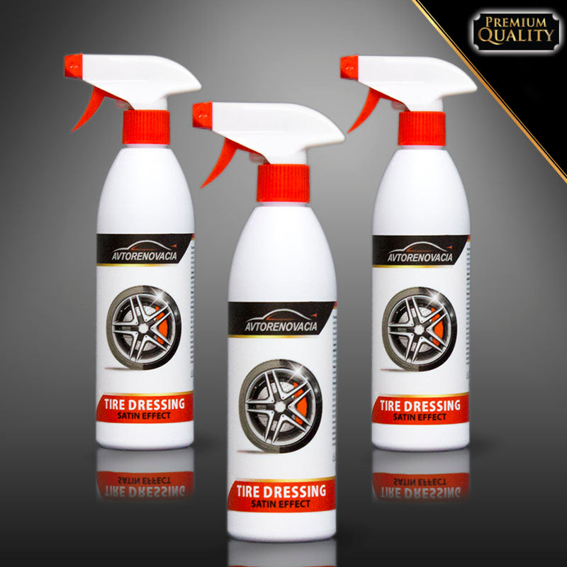 3X TIRE DRESSING SATIN EFFECT 500 ML. - ΚΑΘΑΡΙΣΤΙΚO ΚΑΙ ΠΡΟΣΤΑΤΕΥΤΙΚO ΕΛΑΣΤΙΚΩΝ