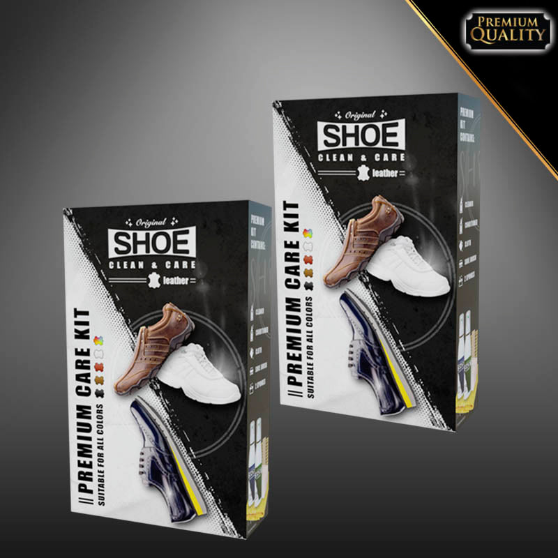 2X SHOE CLEAN & CARE – ΣΕΤ ΣΥΝΤΥΡΗΣΗΣ ΠΑΠΟΥΤΣΙΩΝ + ΔΩΡΟ ΠΕΤΣΕΤΑ - ΒΟΥΡΤΣΑ - ΤΑΜΠΟΝ
