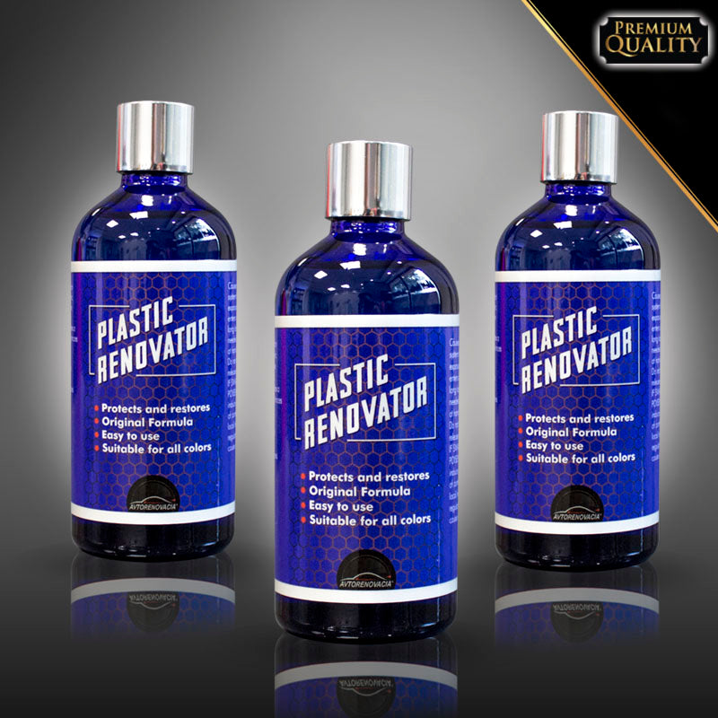 3 Χ PLASTIC RENOVATOR – ΑΝΑΠΑΛΑΙΩΤΙΚΟ ΓΙΑ ΠΛΑΣΤΙΚΟ