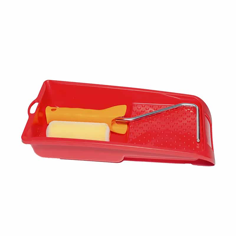 ΣΕΤ ΓΙΑ ΕΥΚΟΛΟ ΒΑΨΙΜΟ FLOCK ROLLER Ф35 / 100MM ΚΑΙ ΣΚΑΦΑΚΙ