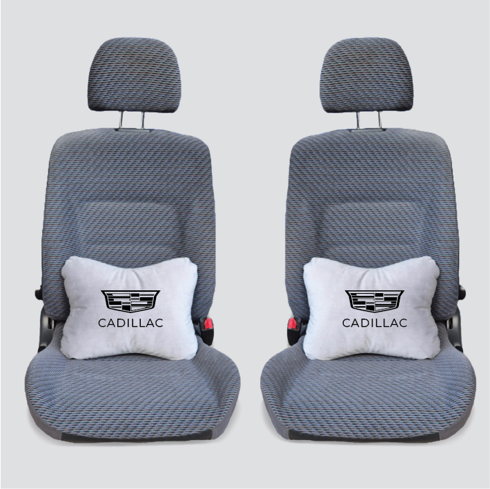 Χειροποίητα μαξιλάρια οσφυϊκής μοίρας CADILLAC - γκρι σουέτ