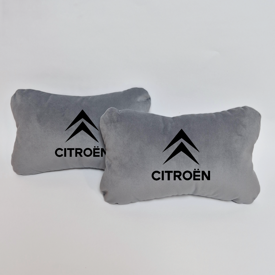 Χειροποίητα μαξιλάρια κεφαλιού CITROEN MODEL 2 - γκρι σουέτ