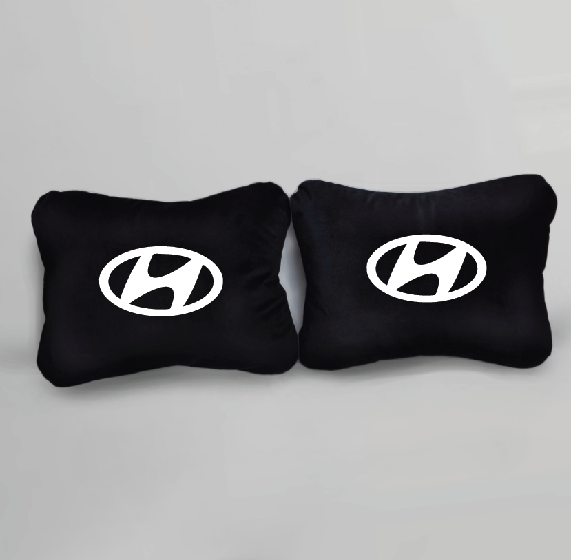 Χειροποίητα μαξιλάρια οσφυϊκής μοίρας HYUNDAI MODEL 1 - μαύρο σουέτ
