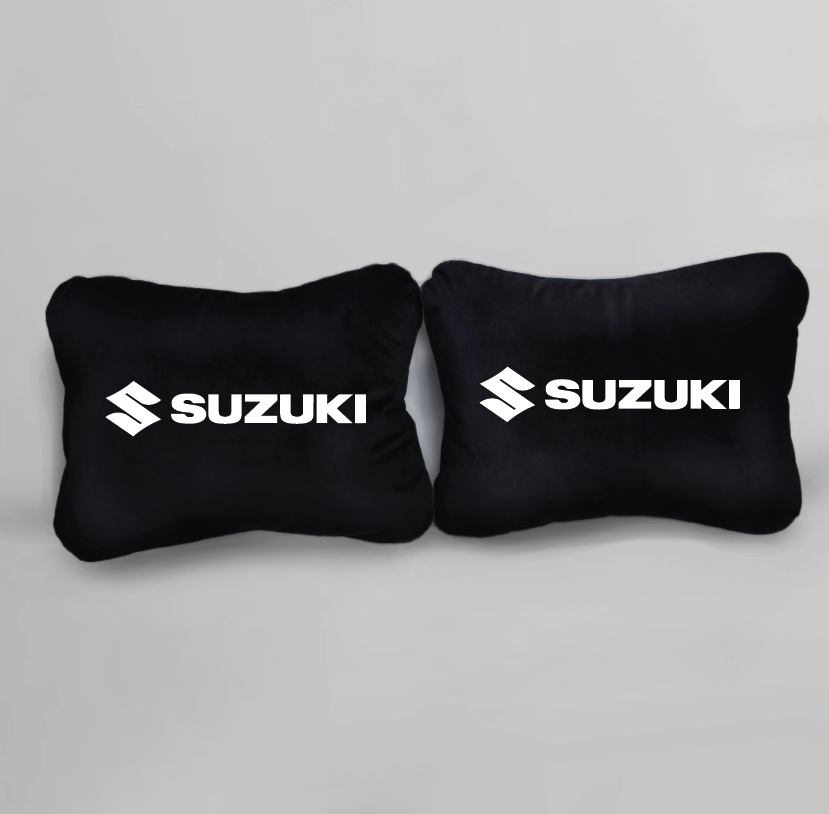 Χειροποίητα μαξιλάρια οσφυϊκής μοίρας SUZUKI MODEL 1 - μαύρο σουέτ