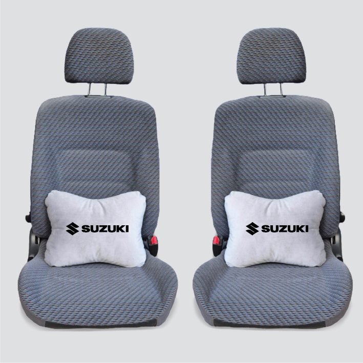 Χειροποίητα μαξιλάρια οσφυϊκής μοίρας SUZUKI MODEL 1 - γκρι σουέτ