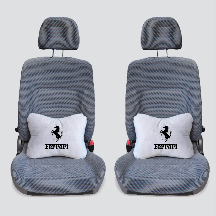 Χειροποίητα μαξιλάρια οσφυϊκής μοίρας FERRARI MODEL 1