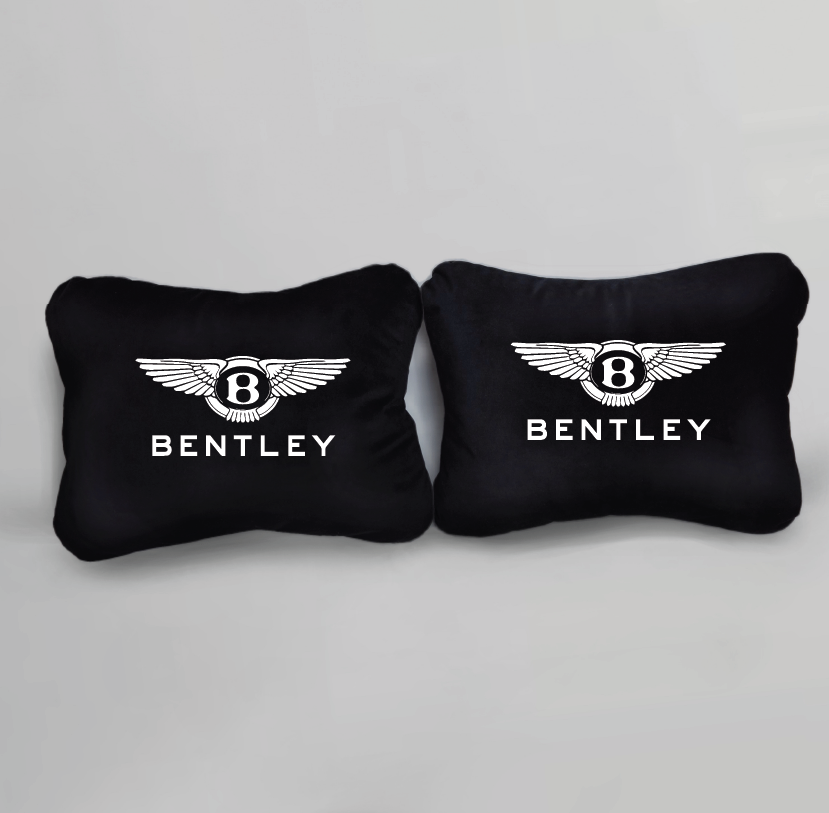 Χειροποίητα μαξιλάρια οσφυϊκής μοίρας BENTLEY - μαύρο σουέτ