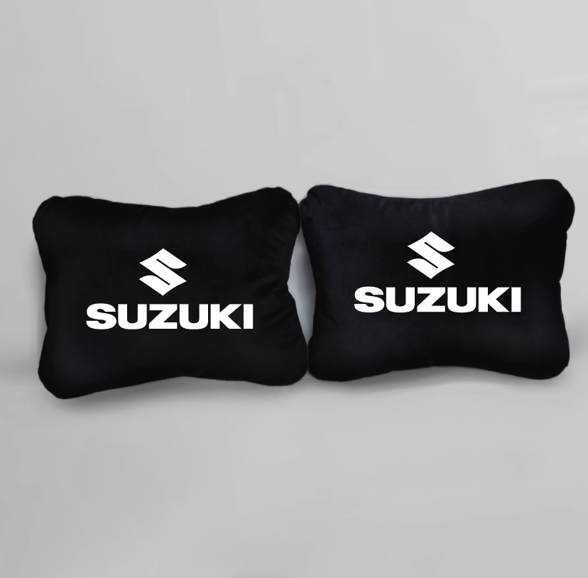 Χειροποίητα μαξιλάρια οσφυϊκής μοίρας SUZUKI MODEL 2 - μαύρο σουέτ