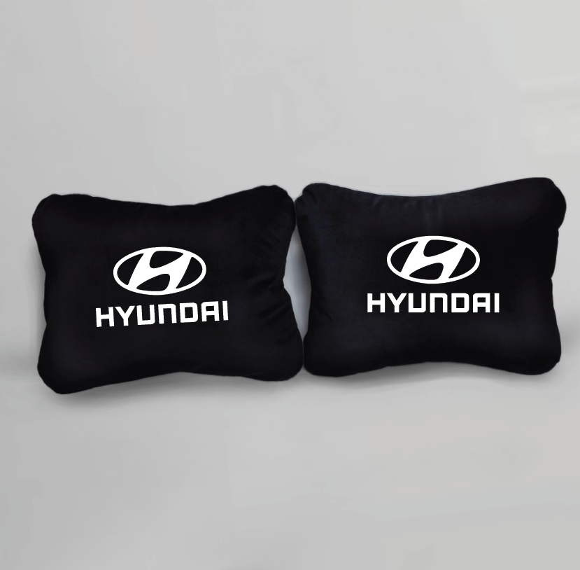 Χειροποίητα μαξιλάρια οσφυϊκής μοίρας HYUNDAI MODEL 2 - μαύρο σουέτ