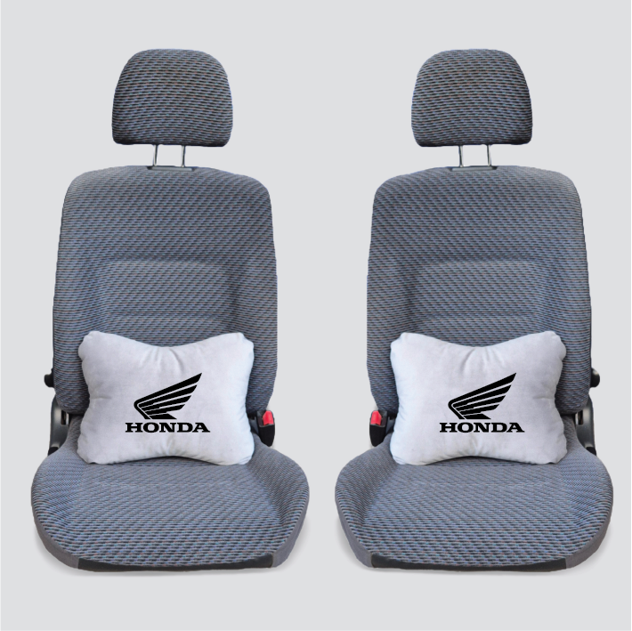 Χειροποίητα μαξιλάρια οσφυϊκής μοίρας HONDA MODEL 3 - γκρι σουέτ