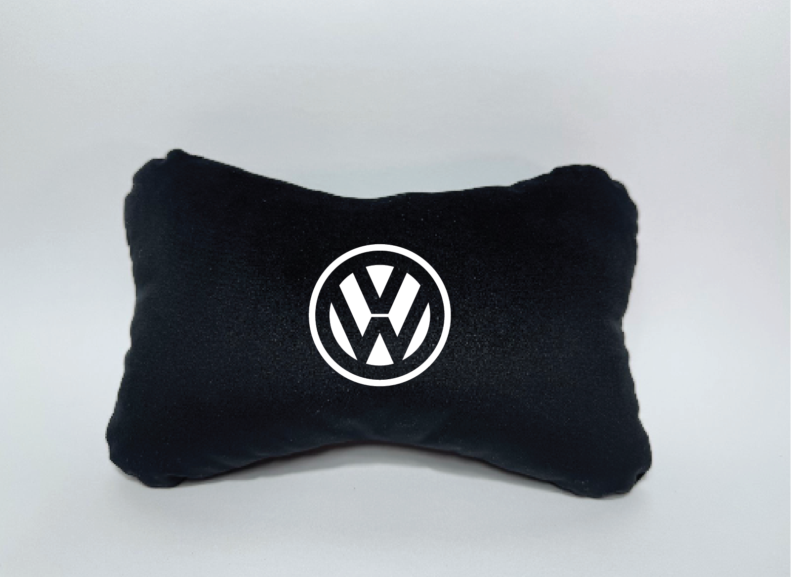 Χειροποίητα μαξιλάρια κεφαλιού VOLKSWAGEN - μαύρο σουέτ