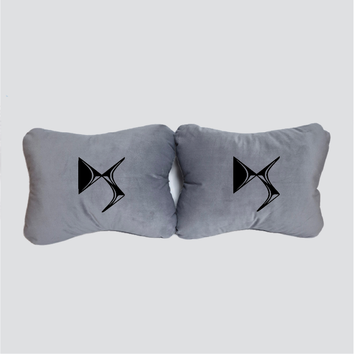 Χειροποίητα μαξιλάρια οσφυϊκής μοίρας CITROEN DS - γκρι σουέτ