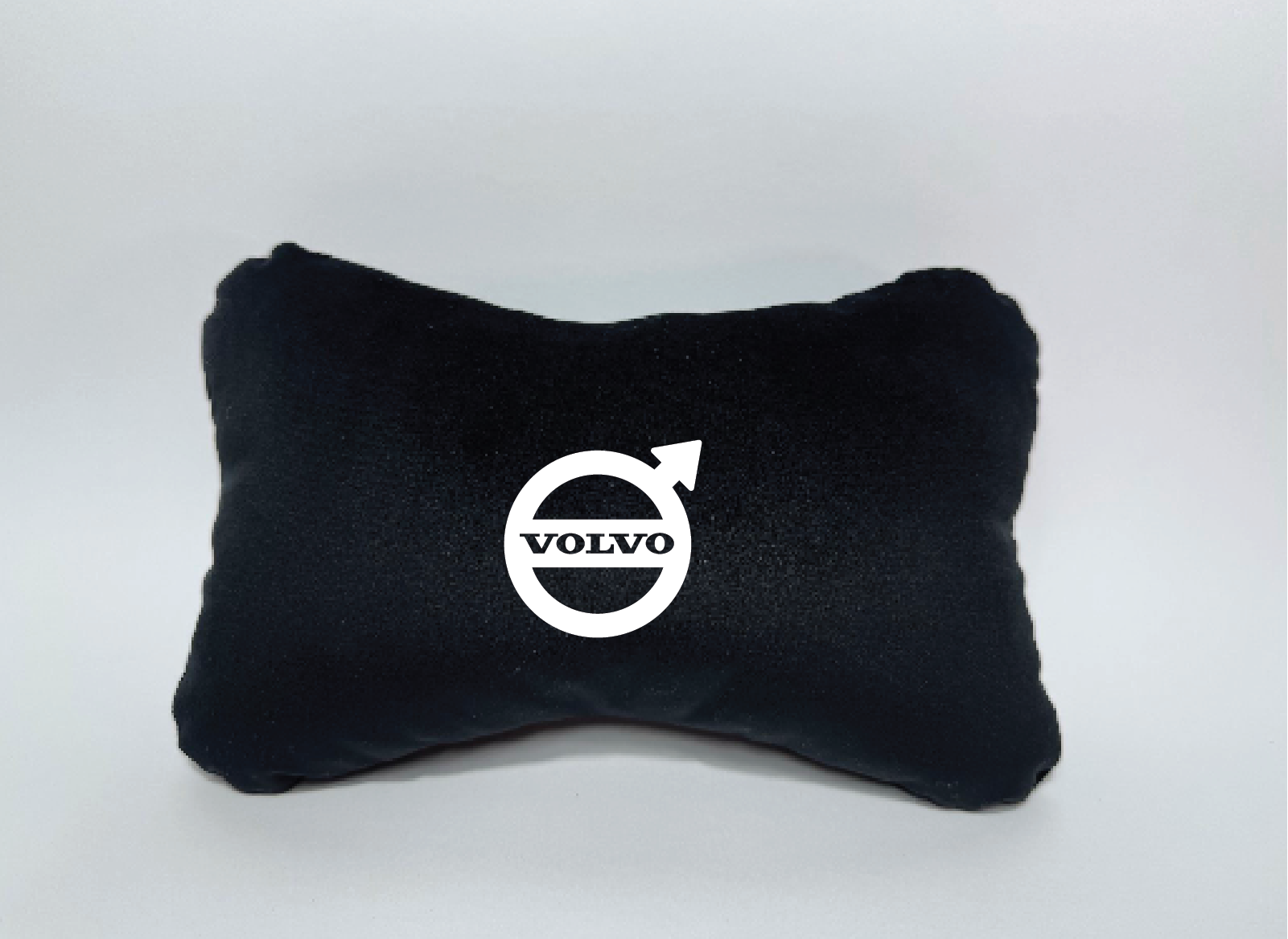 Χειροποίητα μαξιλάρια κεφαλιού VOLVO - μαύρο σουέτ
