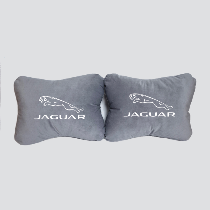 Χειροποίητα μαξιλάρια οσφυϊκής μοίρας JAGUAR - γκρι σουέτ