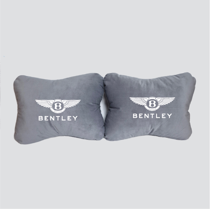 Χειροποίητα μαξιλάρια οσφυϊκής μοίρας BENTLEY - γκρι σουέτ