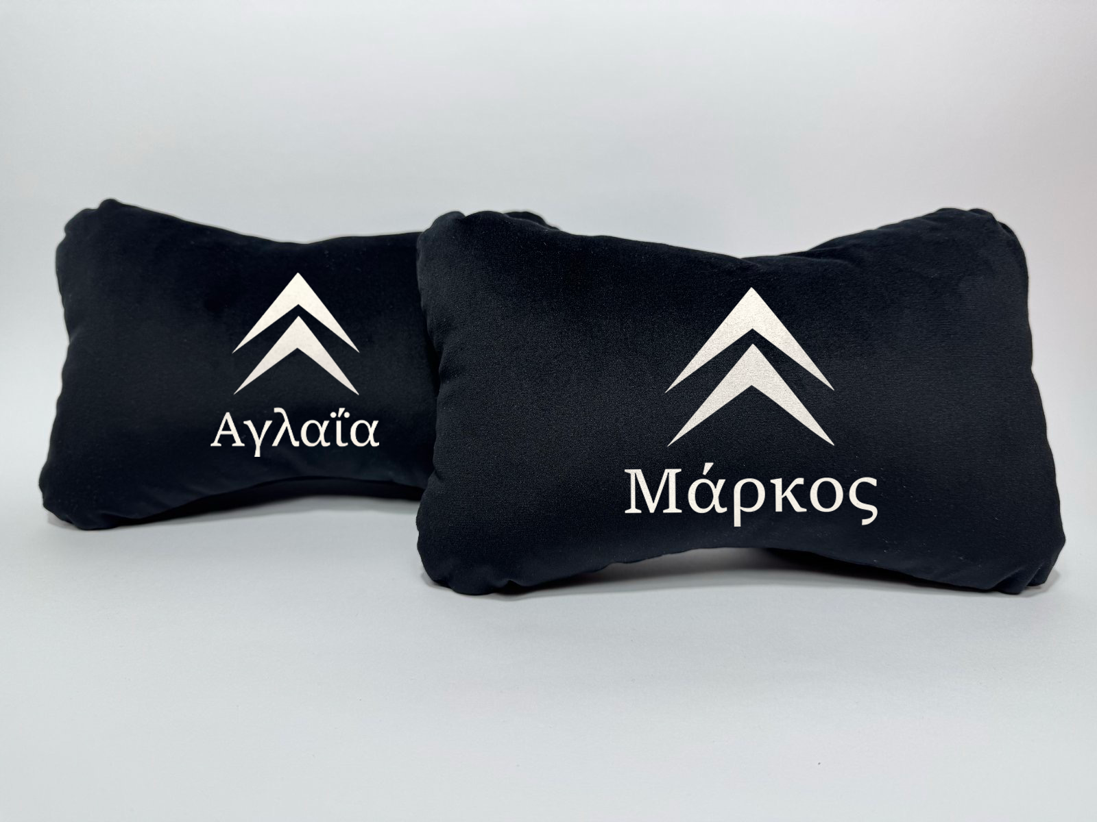 Χειροποίητα μαξιλάρια κεφαλιού CITROEN MODEL 3 - μαύρο σουέτ