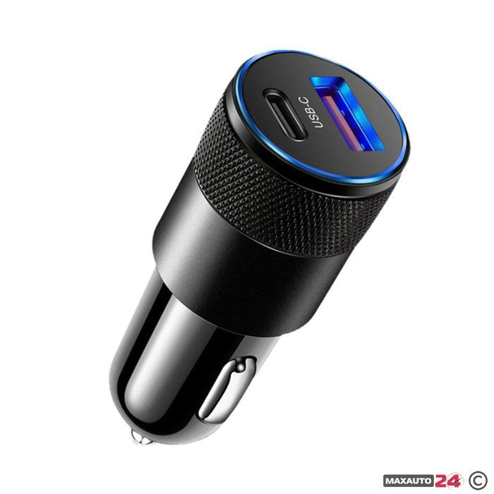 Αντάπτορας Φόρτισης Αυτοκινήτου με 2 Θύρες – RH-C02/PG85