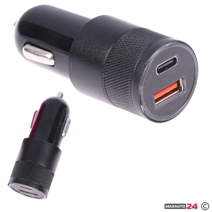 Αντάπτορας Φόρτισης Αυτοκινήτου με 2 Θύρες – RH-C02/PG85