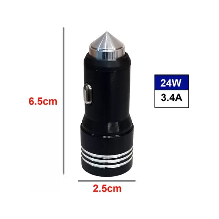 Φορτιστής Αυτοκινήτου με 3 Αντάπτορες – Μοντέλο 1666