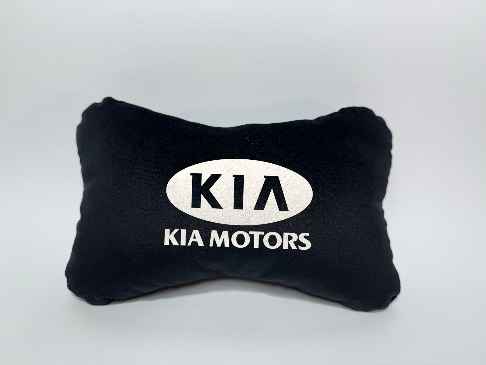 Χειροποίητα μαξιλάρια κεφαλιού KIA MOTORS - μαύρο σουέτ