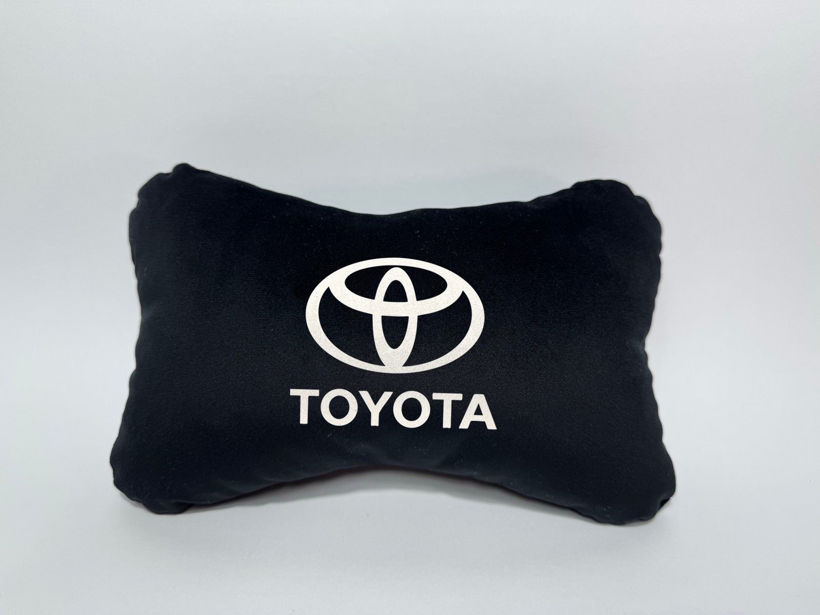Χειροποίητα μαξιλάρια κεφαλιού TOYOTA - μαύρο σουέτ