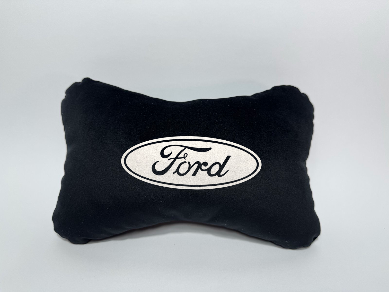 Χειροποίητα μαξιλάρια κεφαλιού FORD - μαύρο σουέτ