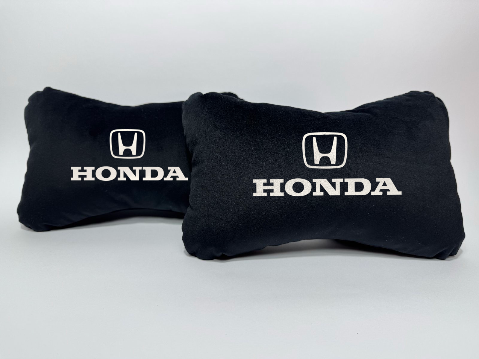 Χειροποίητα μαξιλάρια κεφαλιού HONDA MODEL 3 - μαύρο σουέτ