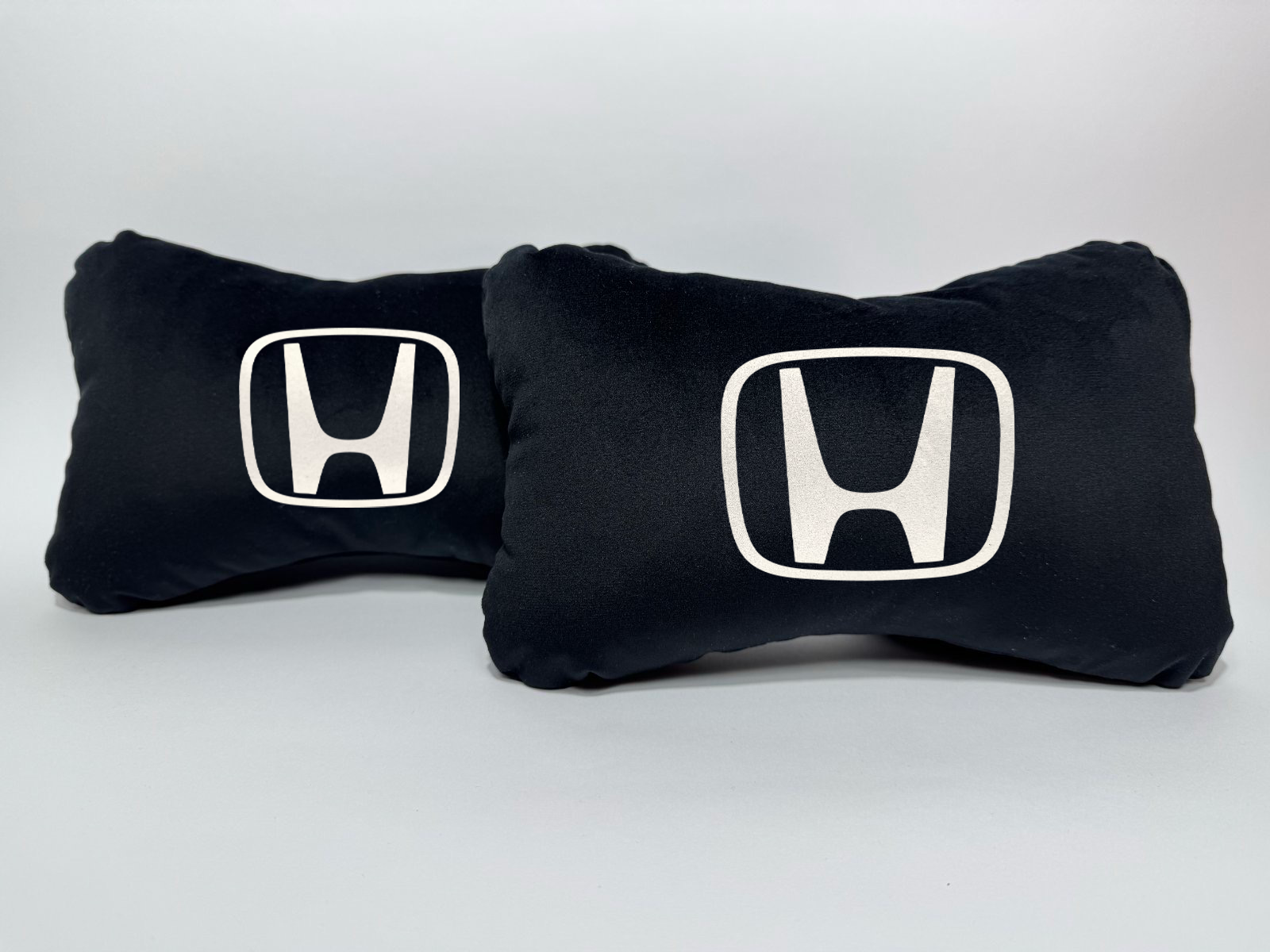 Χειροποίητα μαξιλάρια κεφαλιού HONDA MODEL 1 - μαύρο σουέτ