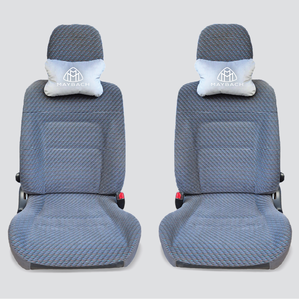 Χειροποίητα μαξιλάρια κεφαλιού Mercedes-Maybach - γκρι σουέτ