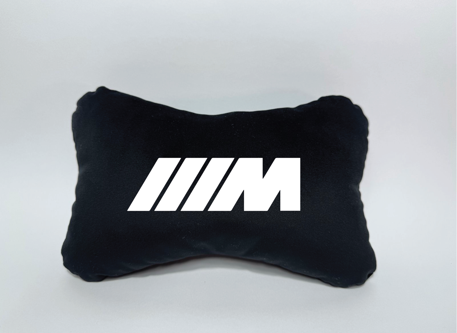Χειροποίητα μαξιλάρια κεφαλιού BMW M - μαύρο σουέτ