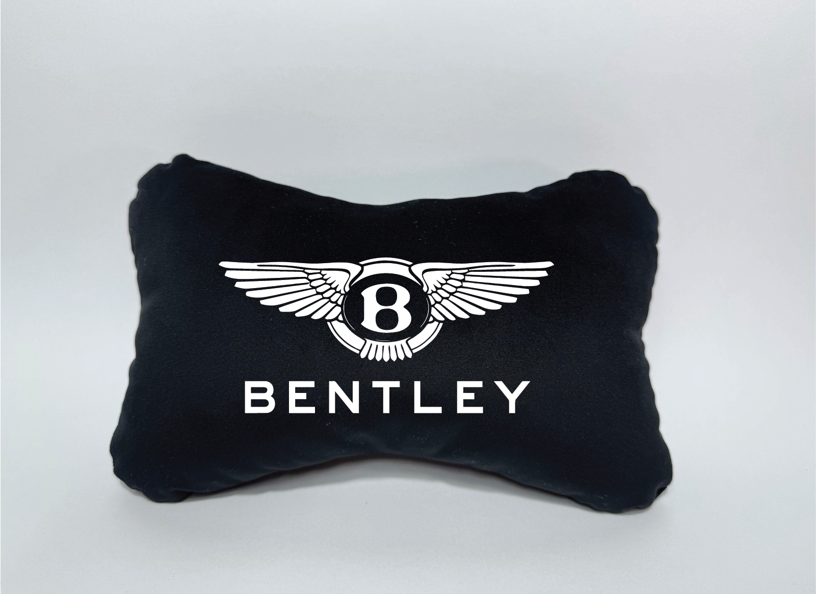 Χειροποίητα μαξιλάρια κεφαλιού BENTLEY - μαύρο σουέτ