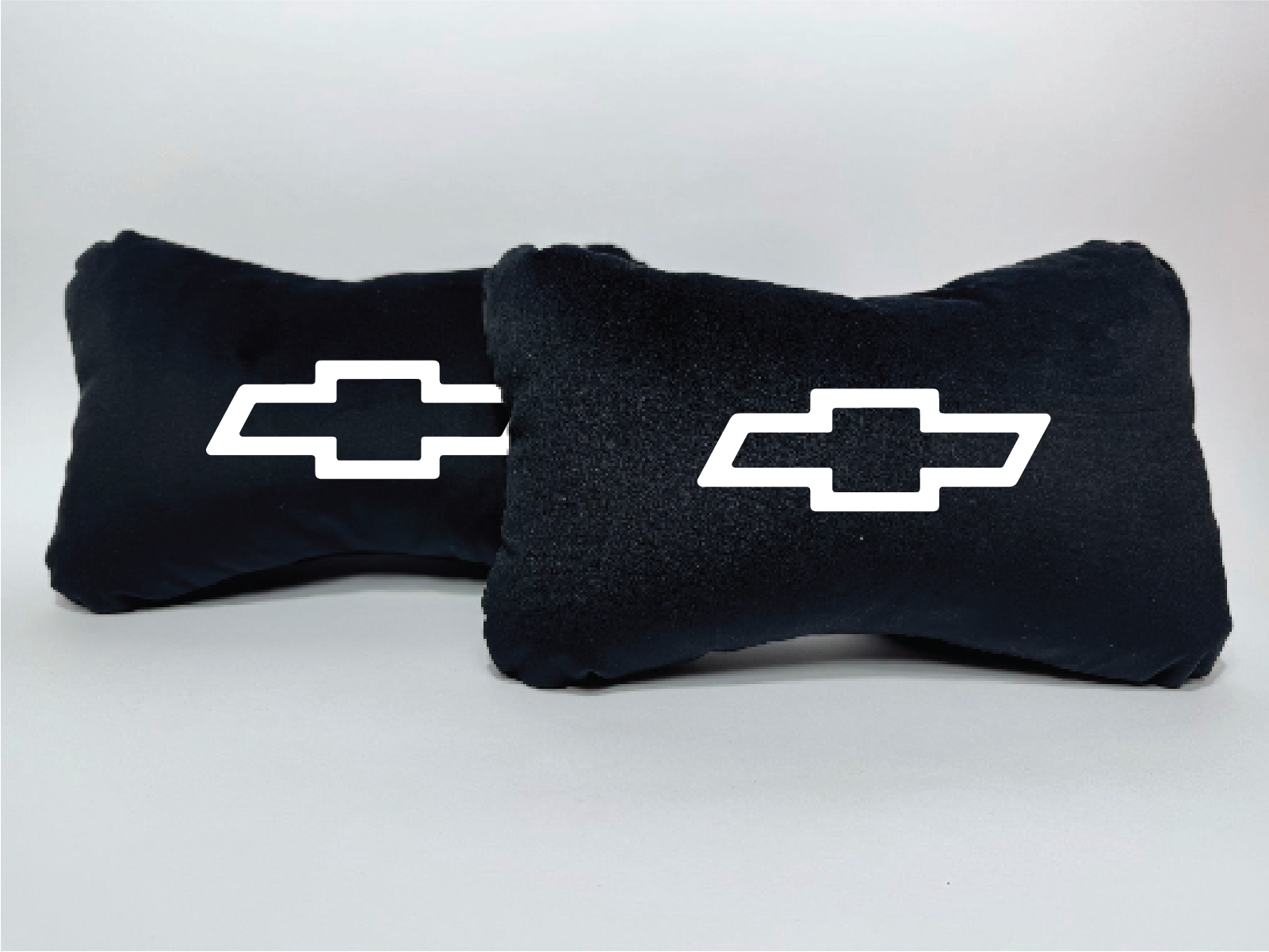 Χειροποίητα μαξιλάρια κεφαλιού CHEVROLET MODEL 1 - μαύρο σουέτ