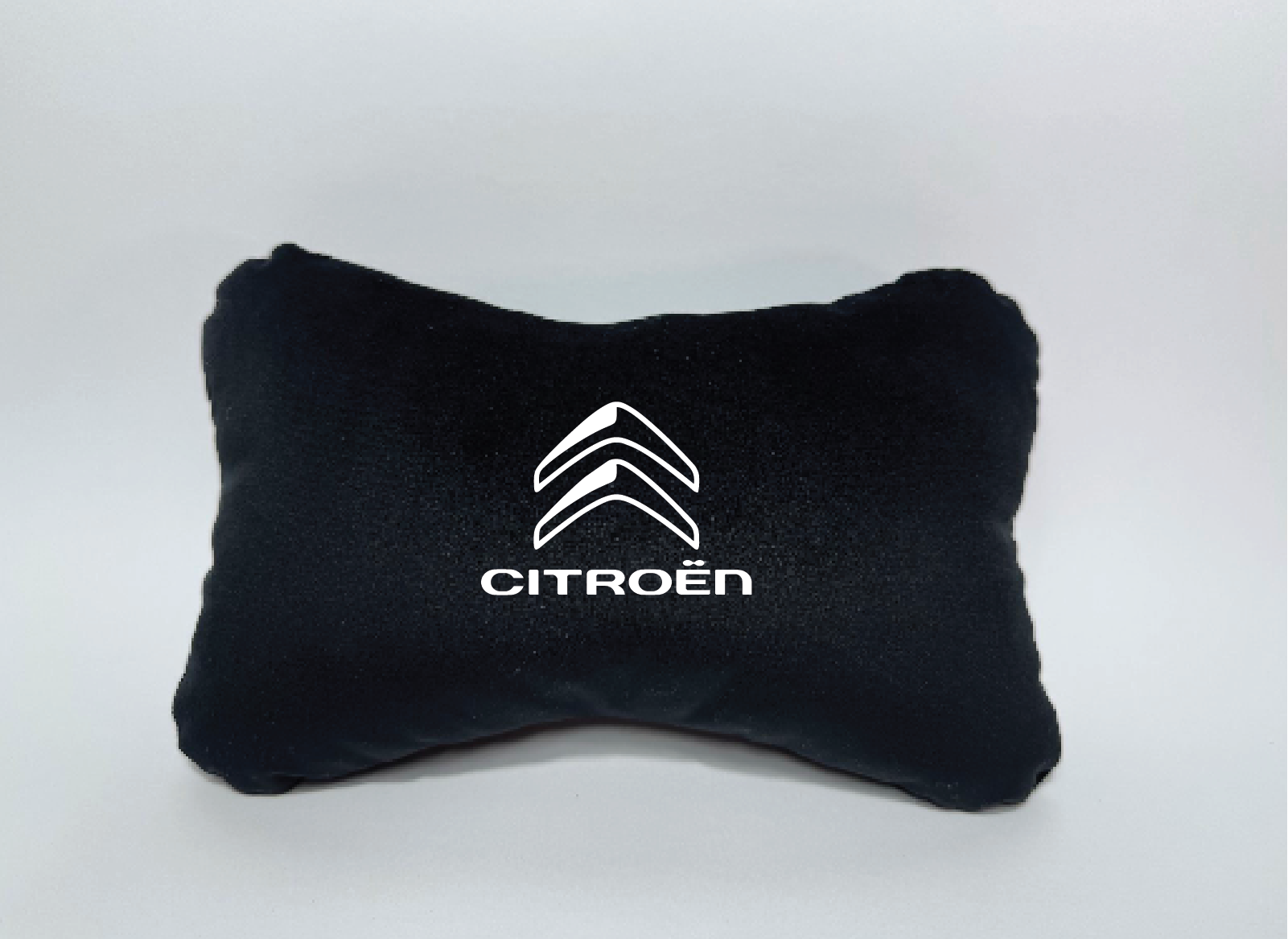 Χειροποίητα μαξιλάρια κεφαλιού CITROEN MODE - μαύρο σουέτL 1