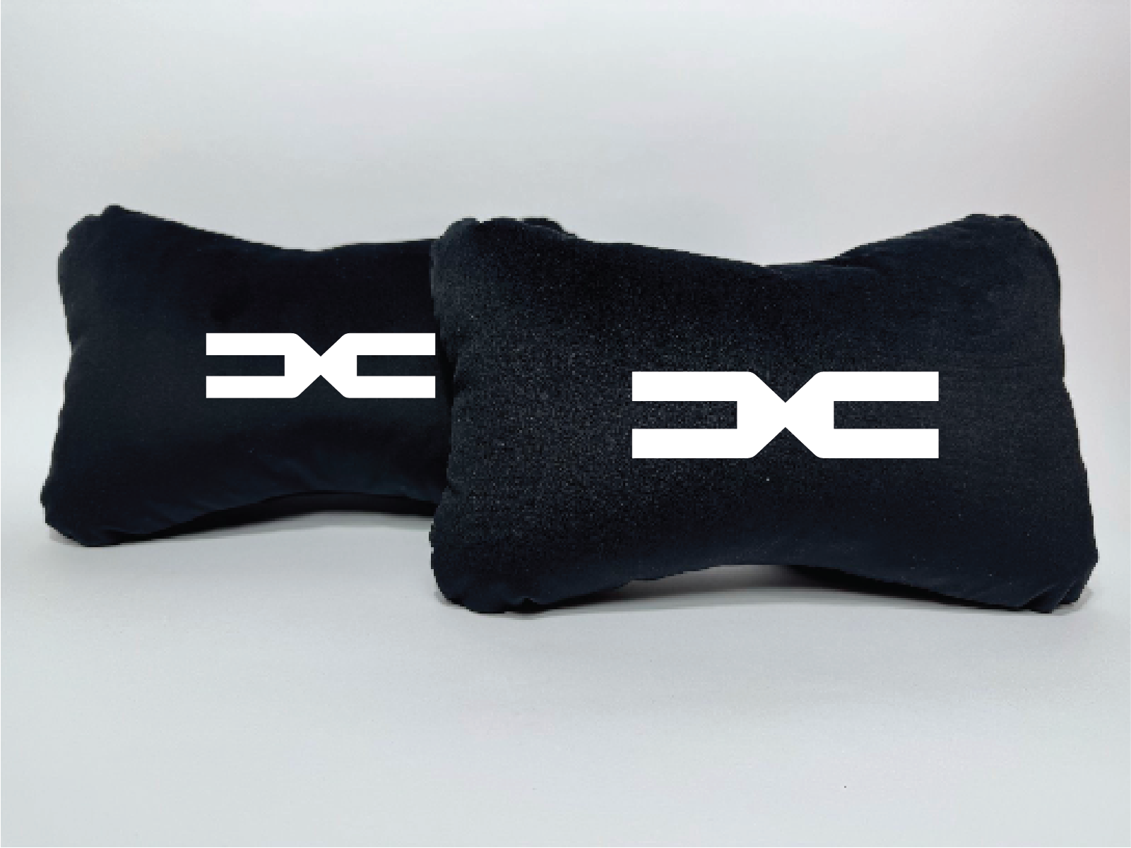 Χειροποίητα μαξιλάρια κεφαλιού DACIA - μαύρο σουέτ