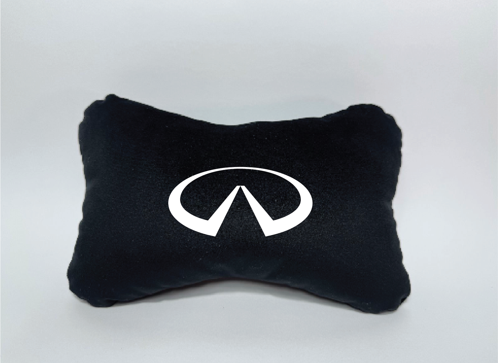 Χειροποίητα μαξιλάρια κεφαλιού INFINITI - μαύρο σουέτ