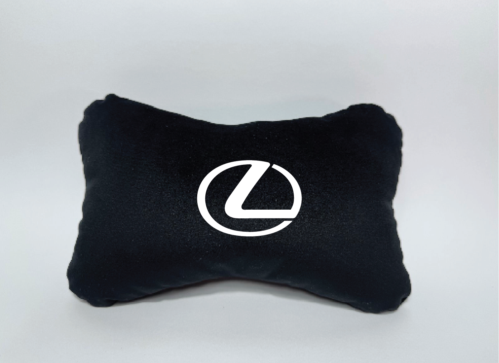 Χειροποίητα μαξιλάρια κεφαλιού LEXUS - μαύρο σουέτ
