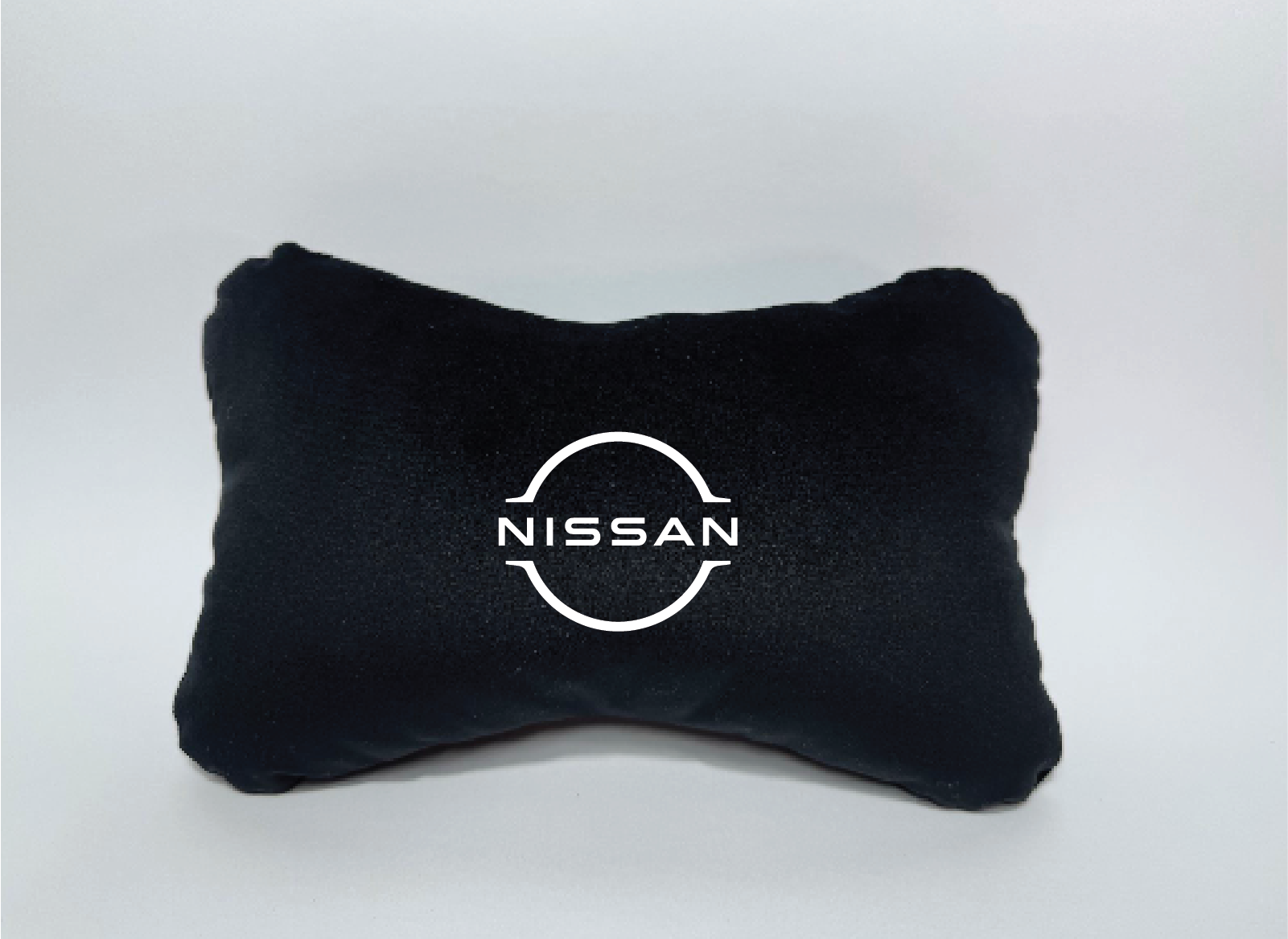 Χειροποίητα μαξιλάρια κεφαλιού NISSAN - μαύρο σουέτ
