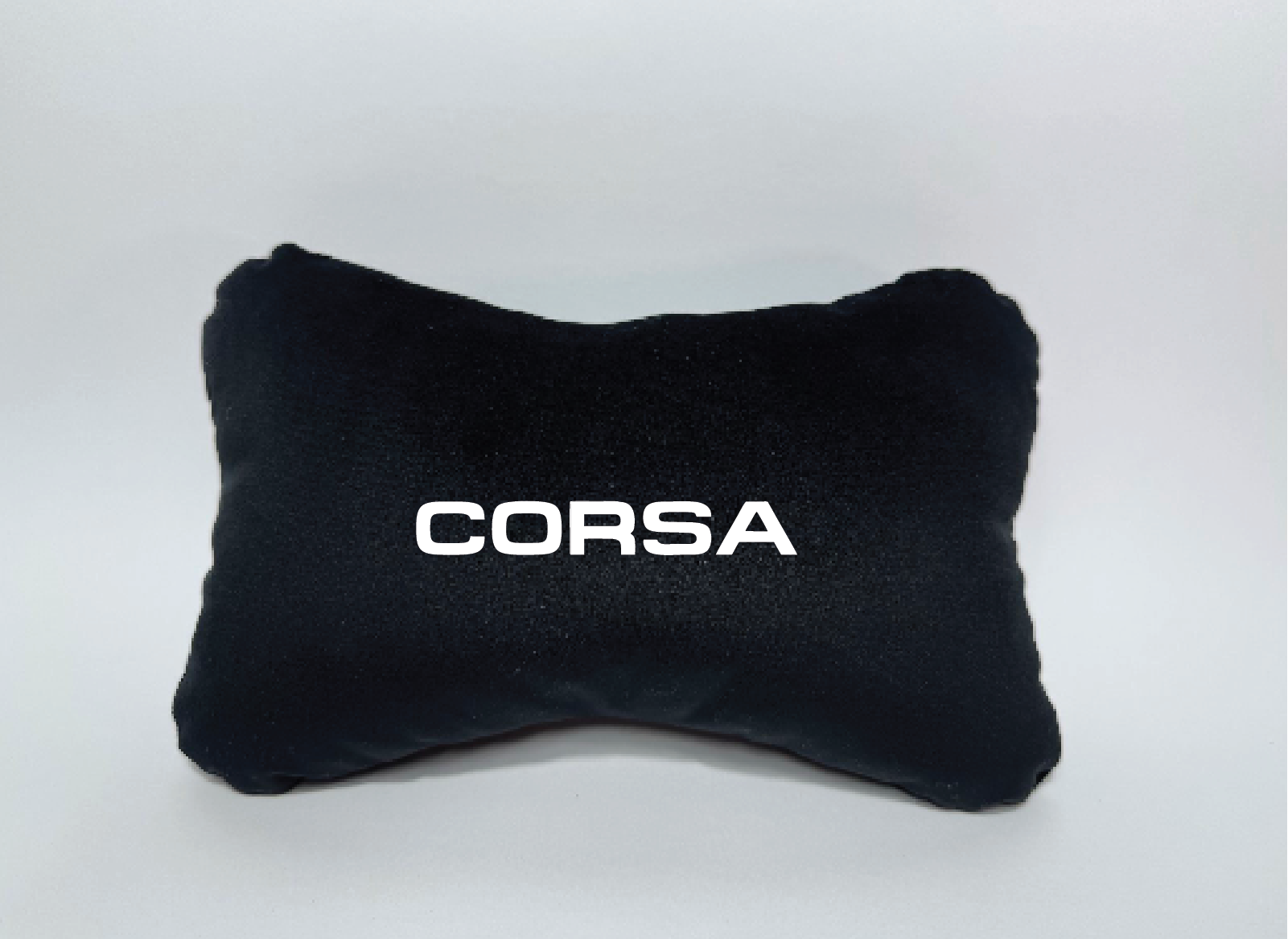 Χειροποίητα μαξιλάρια κεφαλιού OPEL CORSA - μαύρο σουέτ