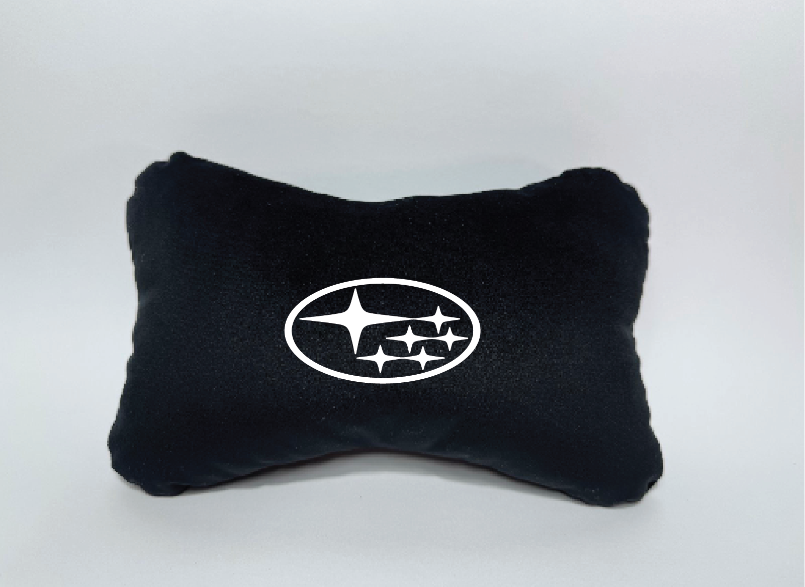 Χειροποίητα μαξιλάρια κεφαλιού SUBARU - μαύρο σουέτ
