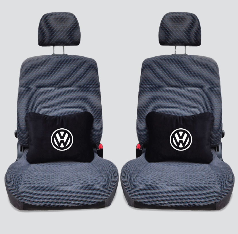 Χειροποίητα μαξιλάρια οσφυϊκής μοίρας VOLKSWAGEN MODEL 2 - μαύρο σουέτ