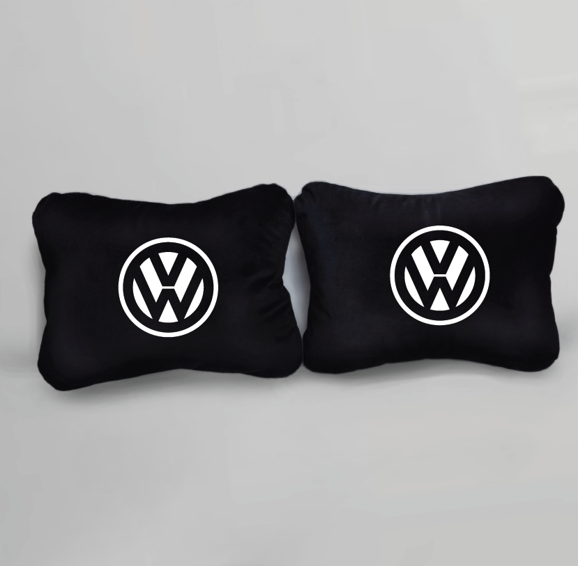 Χειροποίητα μαξιλάρια οσφυϊκής μοίρας VOLKSWAGEN MODEL 2 - μαύρο σουέτ