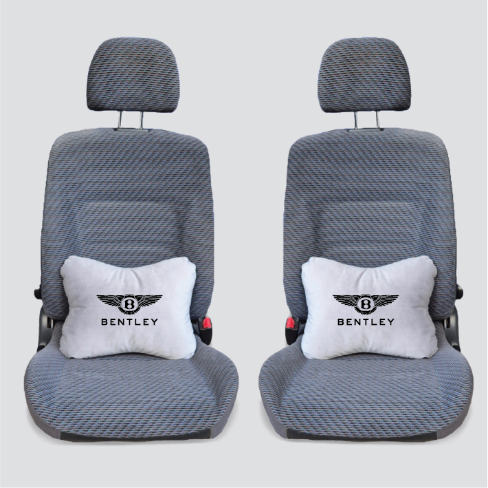 Χειροποίητα μαξιλάρια οσφυϊκής μοίρας BENTLEY - γκρι σουέτ